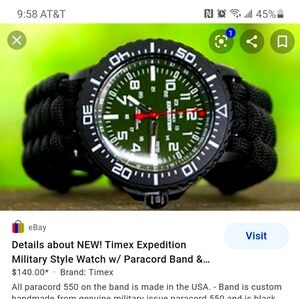 Mens times tactical watch